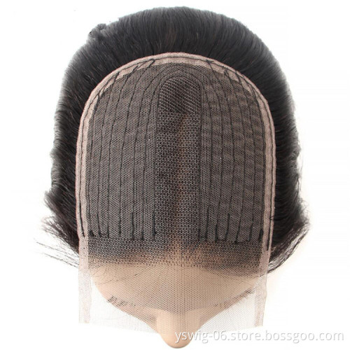 New Arrival Wholesale Brazilian Lace Closure Straight Remy Virgin 4x1 Human Hair Middle Part Lace Front Closure